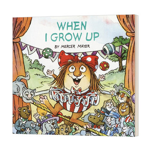 英文原版绘本 When I Grow Up Little Critter 小怪物系列 当我长大了 英文版 进口英语原版书籍