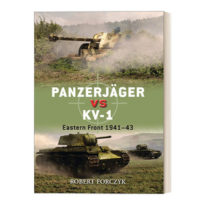 德国黄鼠狼坦克歼击车对战苏联KV-1重型坦克 对战历史 英文原版 Panzerjager vs KV-1 英文版 进口英语原版书籍