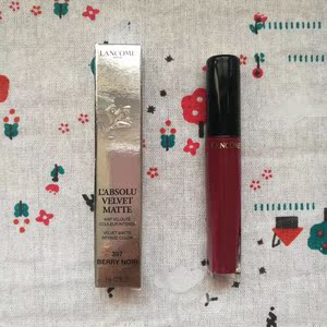 Lancome兰蔻菁纯漆光唇釉8ml口红丝绒184#356#397#丝润105#