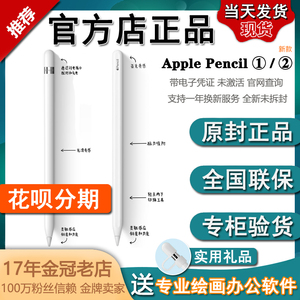 原装苹果Apple Pencil2代手写笔iPad压感Pro二平板笔applepencil2