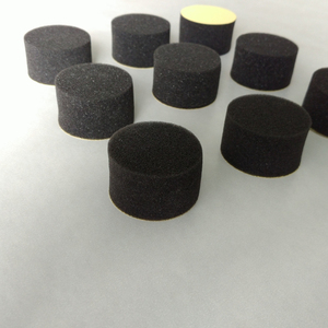 单面9448厚胶黑色高密度海绵 泡棉垫圆柱EVA海棉垫片缓冲直销