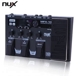NUX MFX-10电吉他综合效果器吉它数字合成效果器