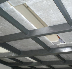 20mm水泥板高密度纤维压力水板抗震隔音 钢结构阁楼 复式楼铺地板