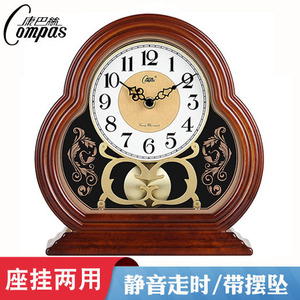 康巴丝欧式座钟客厅大号挂钟复古摇摆台钟现代创意摆件奢华时钟表