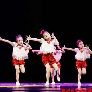 第十届小荷风采小小家务演出服儿童六一幼儿园小小书包舞蹈表演服