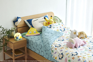 现货Pokemon宝可梦 PC Sleep 睡眠系列口呆花卡比兽眼罩床品3件套