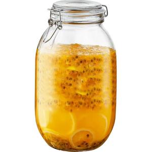 百香果蜜密封罐专用柠檬玻璃瓶食品级装蜂蜜罐子空瓶收纳储物容器
