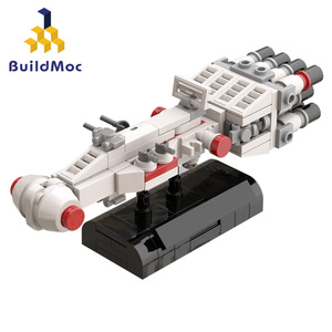 BuildMOC星球大战系列mini探索者4中国拼插拼装积木益智玩具套装
