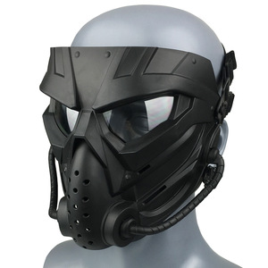 户外CS真人游戏 战术防护面具 骑行水弹彩弹全脸异形防毒面罩