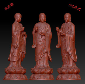 三维立体图圆雕图3d打印stl格式地藏王菩萨药师佛摆件3d模型2852
