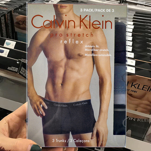 Calvin Klein正品ck男士内裤纯棉性感莫代尔平角裤中腰大码礼盒装