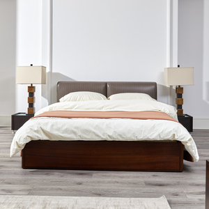 楷模家具 楷模-B07丘比特床新中式卧室双人床现代中式床家具组合