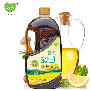 爱菊 食用油 菜籽油 1.8L