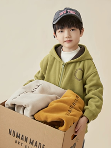 巴拉巴柆韩范童装男童外套春秋款2024新款秋冬儿童加绒外套中小童