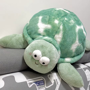 赛特嘟嘟花斑海龟公仔大眼乌龟毛绒玩具抱着睡觉玩偶女孩生日礼物