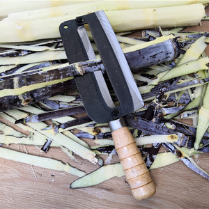 久保利甘蔗刀削甘蔗皮的刀水果店专用型甘蔗削皮刀商用刮甘蔗神器
