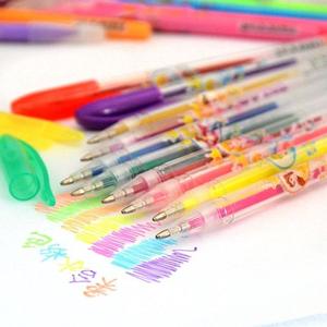 。闪光珠光笔亮晶晶学生用荧光笔水彩笔彩笔可爱36色48色儿童彩色
