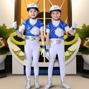 第八届小荷风采我有一个梦想儿童太空服宇航服演出服舞蹈头盔幼儿