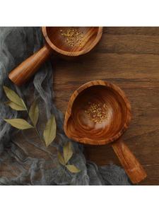 木水漂木瓢勺洗澡木质水瓢泡澡舀水勺面瓢家用日式厨房创意小号