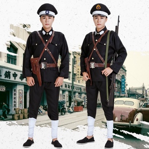 二狗子演出服民国警察演出服民国时期上海滩巡捕房同款表演服装