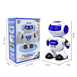 电动智能太空跳舞旋转机器人炫舞音乐发光儿童男女孩玩具礼品包邮