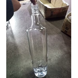 山东私人定制白酒瓶盖白酒包装茶油瓶玻璃瓶分装空瓶子一斤牙口盖