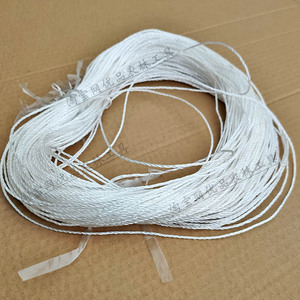 捆烟叶绳子白线绳塑料绳细薄膜绳烟叶扎线绳高速白线绳家用细绳子
