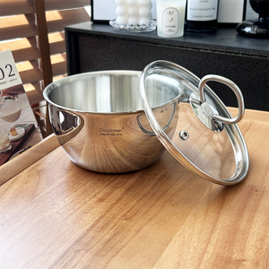 多用碗304不锈钢单层实心碗加厚家用喝汤碗耐摔吃饭蒸蛋碗14cm