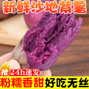 紫薯新鲜板栗红薯蜜薯糖心9斤山芋烟薯香薯蔬菜农家自种番薯地瓜