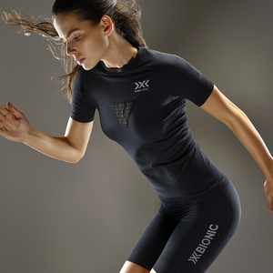 X-BIONIC 优能速跑4.0女士短袖 紧身衣裤女子运动压缩健身衣/裤