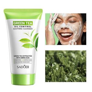 Green Tea Facial Cleanser black skin Oil-Control绿茶洗面奶乳
