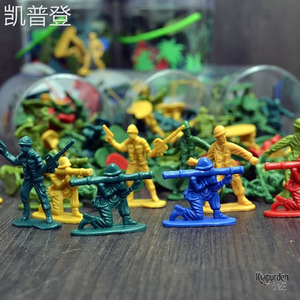 儿童打仗军人塑料玩具大兵打仗小人玩具玩具士兵小人兵团模型迷你