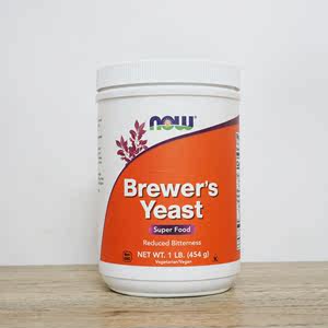 现货Now Foods Brewer's Yeast啤酒酵母粉高蛋白维生素B素食4