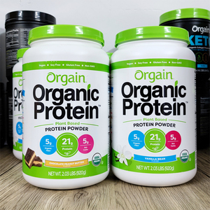现货美国Orgain Protein Powder蔬菜植物蛋白粉高纤维21克蛋白