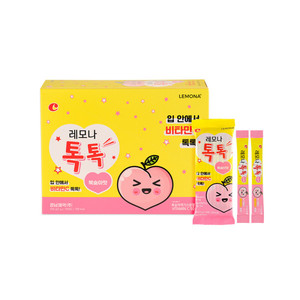 韩国Lemona KAKAO 儿童成人维生素C锌钙维生素D跳跳糖水蜜桃100条
