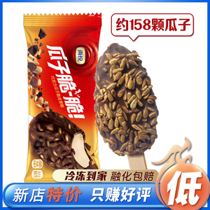 【新品】尚悦瓜子脆脆雪糕60g/支巧克力脆皮冰棍比梦龙冰淇淋好吃