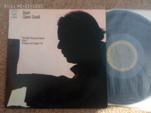巴赫 平均律钢琴曲集 第1卷 古尔德演奏 CBS日首 2LP黑胶名盘