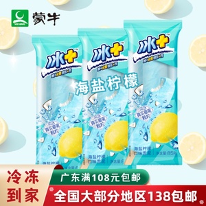【5支】蒙牛冰+海盐柠檬/山楂/蓝莓/芒果冰工厂雪糕冰棒冰淇淋