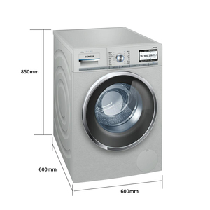 西门子WM16Y8891W+WT47Y7691W德国原装进口变频滚筒洗衣机干衣机