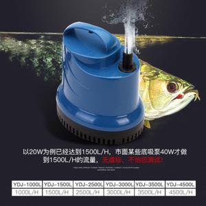 下清洁过滤鱼缸循环泵小型抽水器静音自动实用家用耐磨养龟防干烧