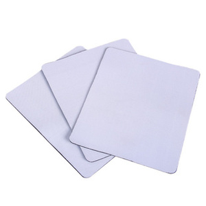 空白鼠标垫定制厂家定做订做广告鼠标垫订制热转印厂家白色橡胶垫