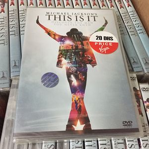 THIS IS IT 迈克尔杰克逊 Michael Jackson DVD全新未拆