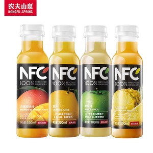 【u先】农夫山泉冷藏型NFC冷鲜压榨橙汁芒果苹果汁凤梨汁果汁饮料
