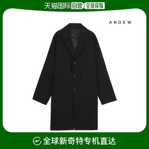韩国直邮Andew 短外套 [UNI] 男女同款 长款 简约风格 大衣外衣(O