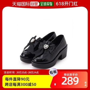 【日本直邮】Cst&P女士时尚休闲鞋黑色高跟轻便潮流经典地雷女鞋