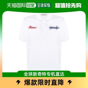 香港直邮GIVENCHY 白色男士POLO衫 BM71053006-100POLO衫纪梵希