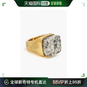 香港直邮CORNELIA WEBB 女士24-karat-gold-plated granite 戒指