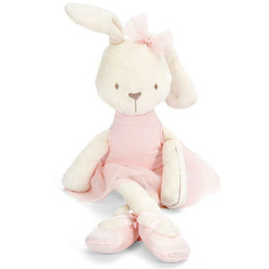 英国安抚兔子公仔可咬玩偶大耳兔女生布娃娃 陪娃睡婴儿节日礼物