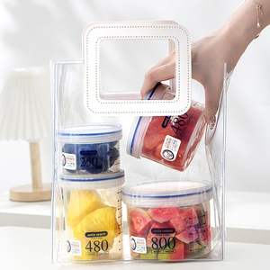 ASVEL 日本银离子抗菌保鲜盒水果冰箱收纳饭盒食品级储物密封盒子