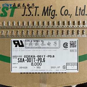 JST连接器 SXA-001T-P0.6 端子 线规22-28AWG 原装现货 一个起拍
